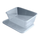 Plastic Disposable Container 6S 750Ml Square